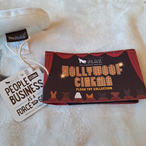 P.L.A.Y.'s Hollywoof Cinema 3-Dog Glasses Fun Dog Toy New Squeaks Crinkle - Picture 6 of 12